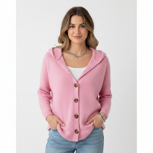 Women’s Hooded Cardigan | Long Sleeve
