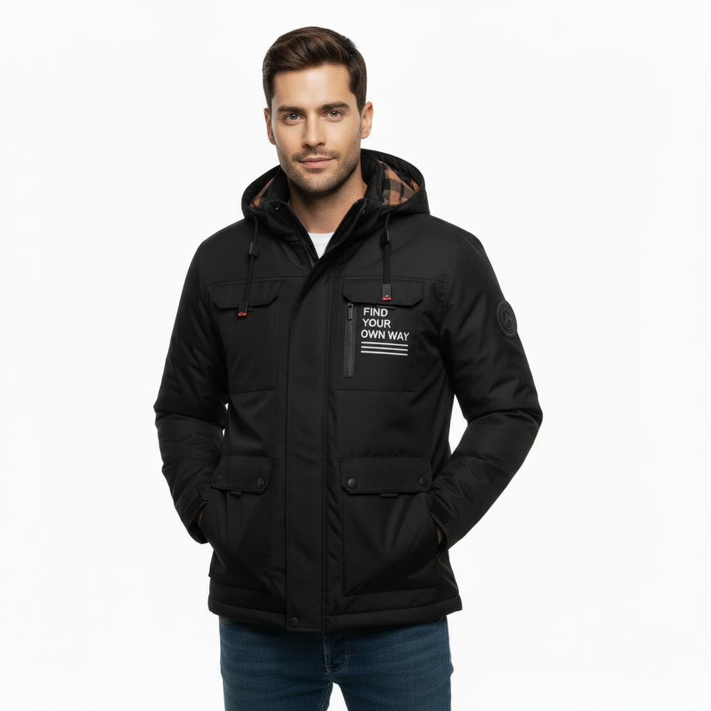 Men’s Waterproof Hooded Jacket