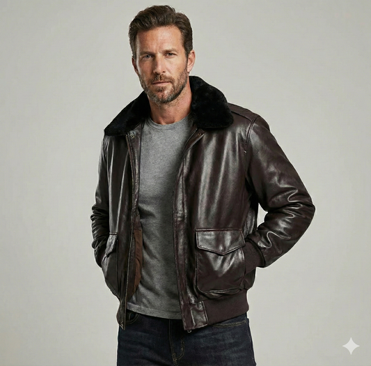Men’s Winter Biker Jacket