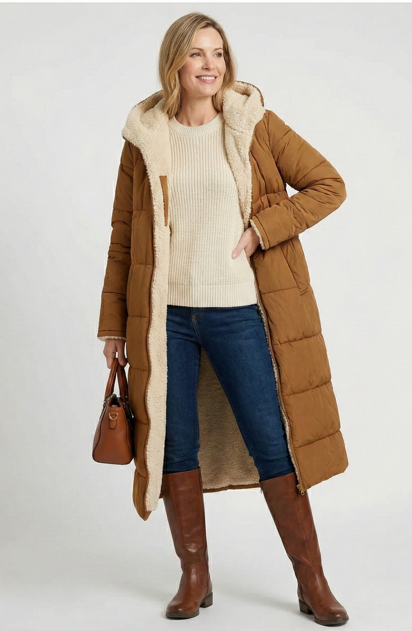 Women’s Trench Coat | Fleece Lined