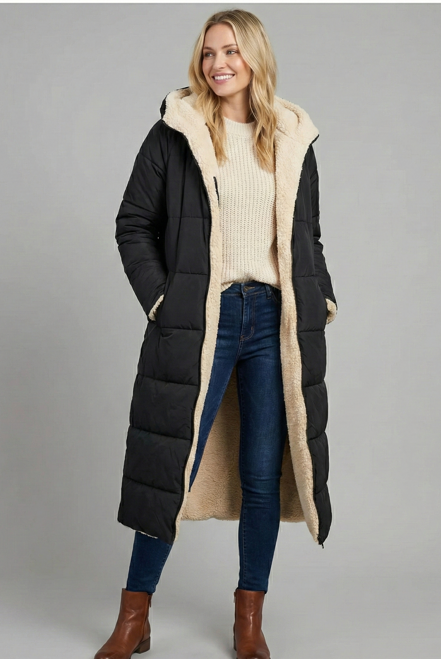 Women’s Trench Coat | Fleece Lined