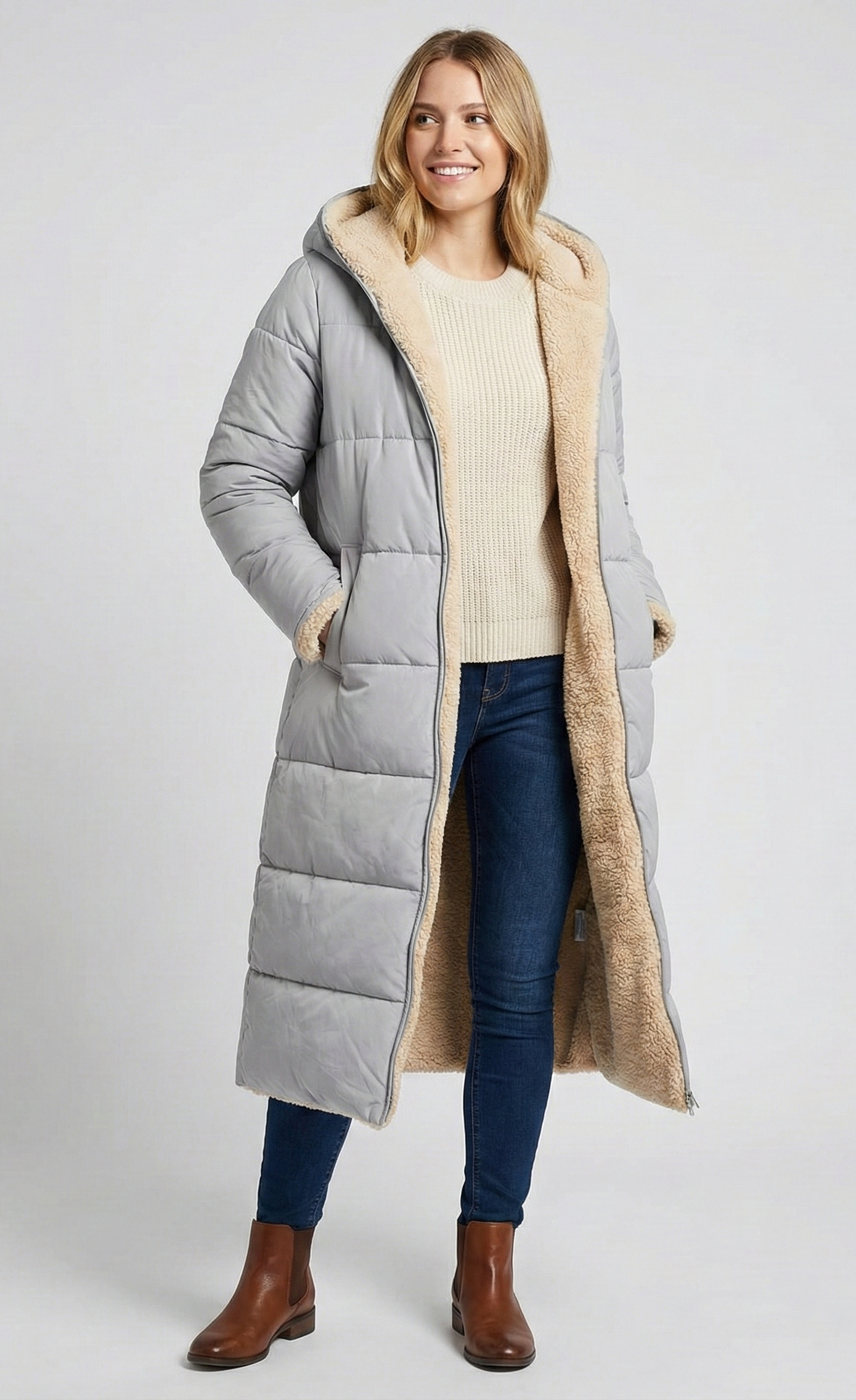 Women’s Trench Coat | Fleece Lined