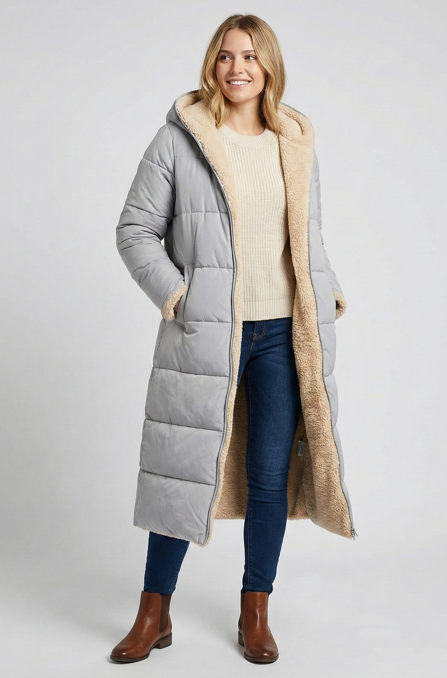 Women’s Trench Coat | Fleece Lined