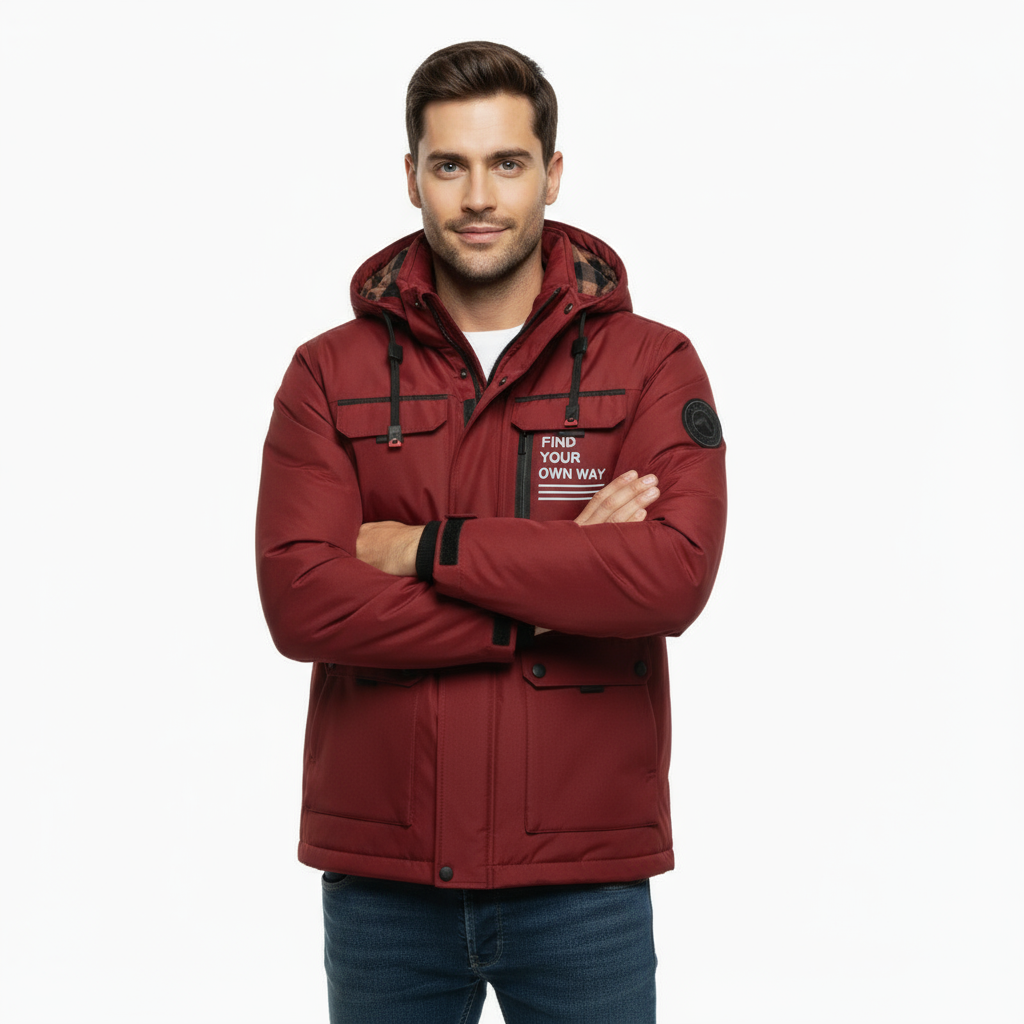 Men’s Waterproof Hooded Jacket
