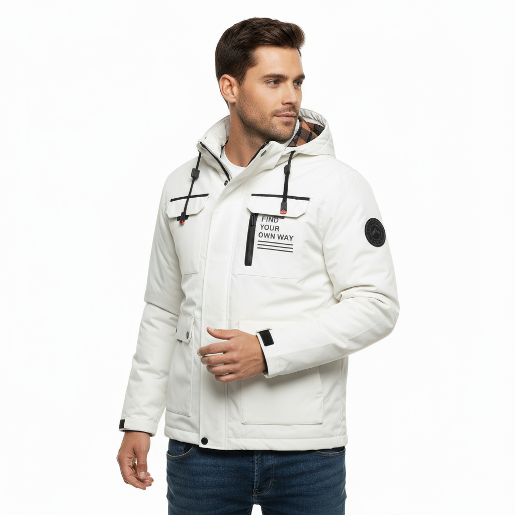 Men’s Waterproof Hooded Jacket