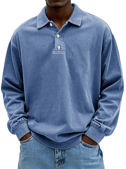 Men’s Long Sleeve Shirt | Button Front